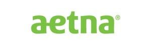 green letters spelling out aetna