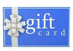 Gift Card blue